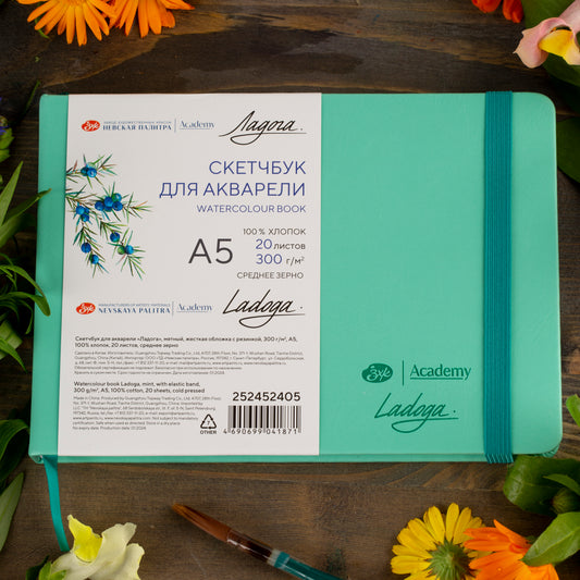 Libreta A5 100% Algodón marca Ladoga