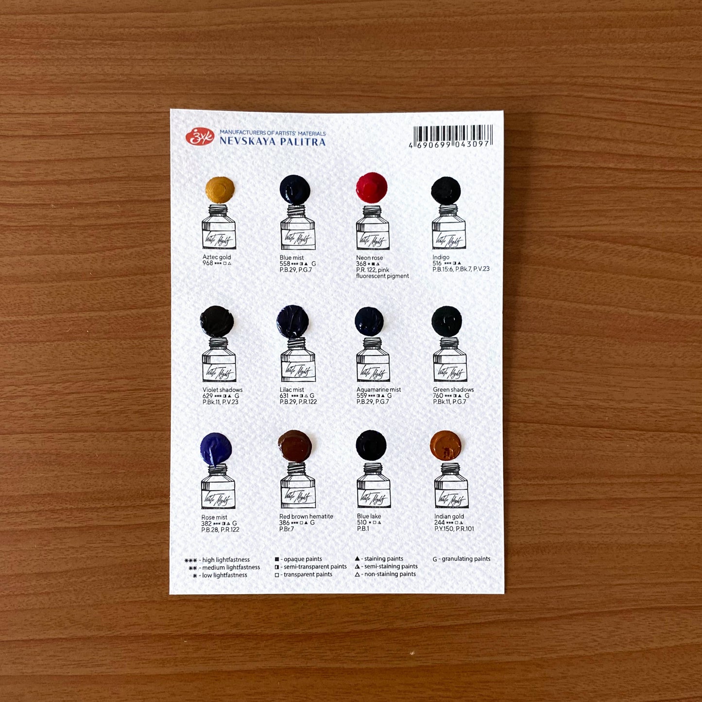 Acuarelas White Nights Set Ana Victoria Calderón