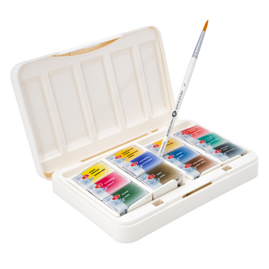 Acuarelas White Nights set de 12 pastillas