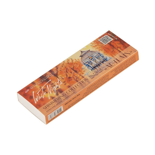 Acuarelas White Nights "Autumn" set de 8 pastillas