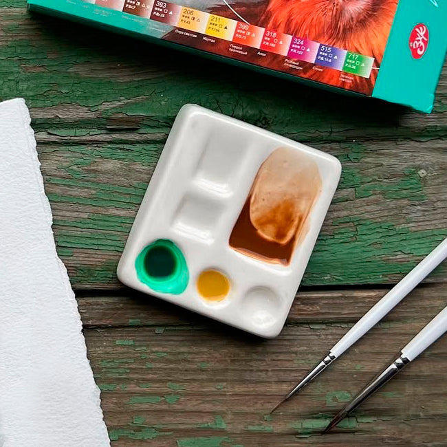 Mini godete de cerámica White Nights 7 x 8 cms