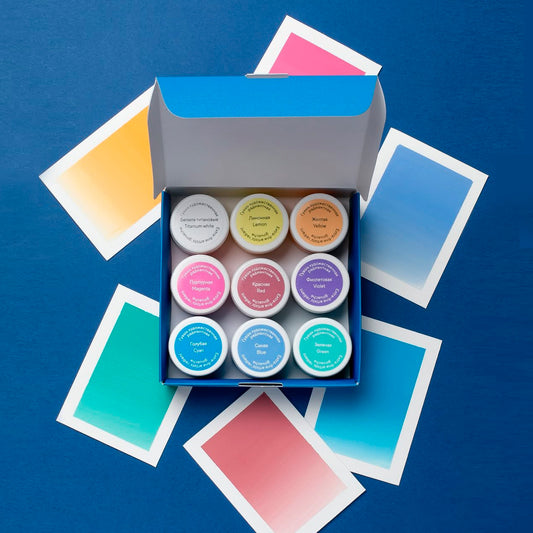 Gouache Pastel Master Class RADIANT set de 9 colores 20 ml