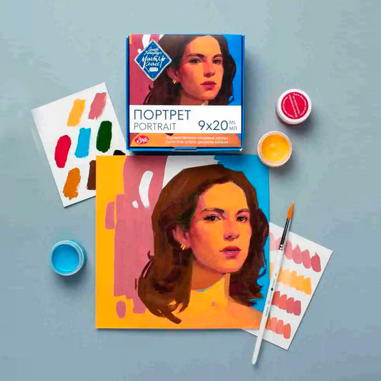 Gouache Master Class PORTRAIT  set de 9 colores 20 ml